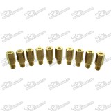 Carburetor Main Jet # 130 135 138 140 145 148 150 152 For Keihin 99101-357 PWK OKO KOSO