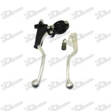 Handle Brake Clutch Lever For Chinese KLX110 Pit Dirt Motor Bike Mototrcycle Motocross
