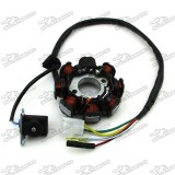 8 Coil AC Ignition Stator Magneto For GY6 50cc Engine Scooter Moped ATV Quad Go Kart