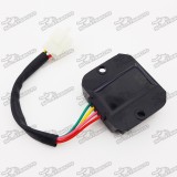 4 Pins Male Plug Voltage Regulator Rectifier For GY6 50cc 125cc 150cc Engine Scooter Moped Motocross Motorcycle