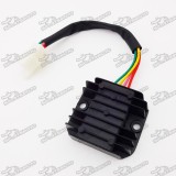 4 Pins Male Plug Voltage Regulator Rectifier For GY6 50cc 125cc 150cc Engine Scooter Moped Motocross Motorcycle