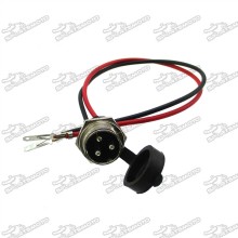 3 Pin Connector Jack Socket For Battery Charger Razor Izip E Scooter Star II
