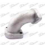 27mm Angled 30° YX-02 Intake Inlet Manifold Pipe For YX 125cc 140cc Engine Pit Dirt Motor Bike Motocross Motorcycle