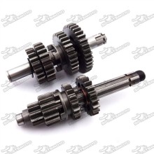 Motorcycle YX140 YX150 YX160 Transmission Gear Box Main Counter Shaft For Chinese YX 140cc 150cc 160cc Engine Pit Dirt Bike Motocross