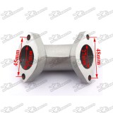 27mm Angled 0° YX-06 Inlet Intake Manifold Pipe  For YX 125cc 140cc 150cc 160cc Engine Pit Dirt Motor Bike Motorcycle