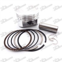 56mm 15mm Piston Pin Ring Set Kit For Chinese Lifan 150cc Engine 4 Wheeler Motorcycle Pit Dirt Trail Motor Bike ATV Quad