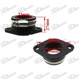 Carburetor Intake Adapter Boot Rubber Pipe Flange For Zongshen 190cc Pit Dirt Bike ZS1P62YML-2