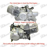 25H 66 Links Engine Starter Motor Chain For Z190 Zongshen 190cc Pit Dirt Bike ZS1P62YML-2
