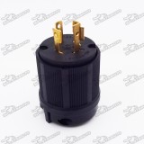  20A L14-20P 4 Prong Gas Gasoline Generator Locking Plug 125/250V UL Approval