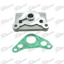 Engine Cover Oil Cooler Adapter Plate For 125cc 140cc Pit Dirt Bike Motorcycle Motorcoss