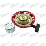 Red Recoil Pull Starter With Cup For Honda 6.5HP GX200 5.5HP GX160