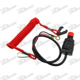 Safety Tether Lanyard Kill Stop Switch For Outboard Motor Boat Jet Ski