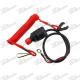 Safety Tether Lanyard Kill Stop Switch For Outboard Motor Boat Jet Ski