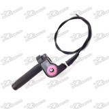 1/4 Turn Alloy Twist Throttle Cable Handle Assembly For CRF XR 50 70 TTR Thumpstar Chinese Pit Dirt Motor Bike