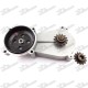 T8F 14 Tooth Clutch Drum Gear Box + Sprocket Gear For 2 Stroke 47cc 49cc Mini Baby Kids Crosser Dirt Bike Motard