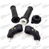 7/8'' 22mm Throttle Housing + Handle Grips + Alloy Brake Lever For 2 Stroke Goped Gas Scooter Minimoto