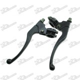 Black Left Right Clutch Brake Handle Levers Perch For Honda XR80 XR100 CRF80 CRF100