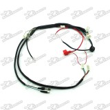 Wiring Harness Loom For 50cc-150cc Electric Start Engine M2R Lucky MX Thumpstar Explorer Pit Dirt Bike