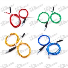 Throttle Cable + Clutch Cable For Chinese 50cc - 160cc  Pit Dirt Motor Bike Motorcycle