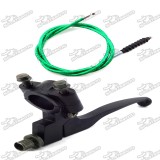Aluminum Clutch Lever + Cable For Chinese 50cc 70cc 90cc 110cc 125cc 140cc 150cc 160cc Pit Dirt Motor Trail Bike Motorcycle