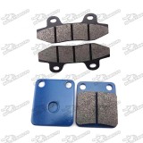 Front & Rear Brake Caliper Pads Shoes For 50cc - 160cc Chinese Motorcycle Pit Dirt Trail Motor Bike 