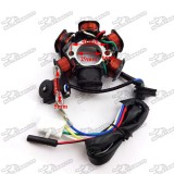 Stator Magneto + Racing Ignition Coil + 6 Pin AC CDI Box For Chinese GY6 50cc Engine Moped Scooter ATV Quad 4 Wheeler