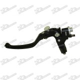 22mm 7/8  Perch Cable Clutch Lever With Light Switch For Dirt Pit Bike Motorcycle