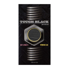 日本Tough Black  黑色凸點安全套（12個）