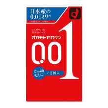 岡本日本版 0.01 極限超薄型(L碼+增量潤滑)