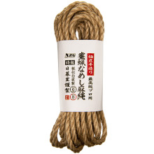 日本工匠手工製作-蜂蠟鞣製麻繩（粗6mm，長8m）