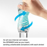 Tenga Spinner 04 Pixel 冰凉特别版飛機杯