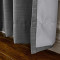 Rod Pocket Faux Linen Window Curtain with Blackout Lined LIZ