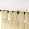 Tab Top Indoor Outdoor Sheer Curtain Wide Opulent Voile Drape SCANDINA