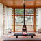 Indoor Outdoor Sheer Curtain Rod Pocket with 1 Inch Flange Wide Opulent Voile Drape SCANDINA
