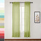 Indoor Outdoor Sheer Curtain Rod Pocket with 1 Inch Flange Wide Opulent Voile Drape SCANDINA