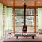Indoor Outdoor Sheer Curtain Rod Pocket with 1 Inch Flange Wide Opulent Voile Drape SCANDINA