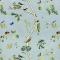 Rural Pastoral Print Window Curtain Pinch Pleated Blackout Lining Darpe Panel BQ66281