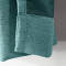Antique Bronze Grommet Faux Linen Curtain Panel Olive