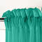 Indoor Outdoor Sheer Curtain Rod Pocket with 1 Inch Flange Wide Opulent Voile Drape SCANDINA