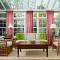 Indoor Outdoor Sheer Curtain Rod Pocket with 1 Inch Flange Wide Opulent Voile Drape SCANDINA