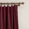 Cotton Linen Curtain Drapery Flat hook for Track Lined Curtain MaSha