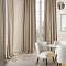 Cotton Linen Curtain Drapery 3 Inches Rod Pocket Lined Curtain MaSha