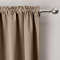 Cotton Linen Curtain Drapery 3 Inches Rod Pocket Lined Curtain MaSha