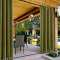 Shop online our outdoor plaid fabric curtain with Top Bottom Aluminum Grommet and Mildew Resistant Panel colors available natural washable plaid fabric waterproof drapes
