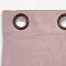 Antique Bronze Grommet Polyester Cotton Drapery With Blackout Lining Thermal Curtain Kantee