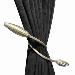 Set of 2 Curtains Tieback Adjustable Holders Decorative Drapes Weave Holdback