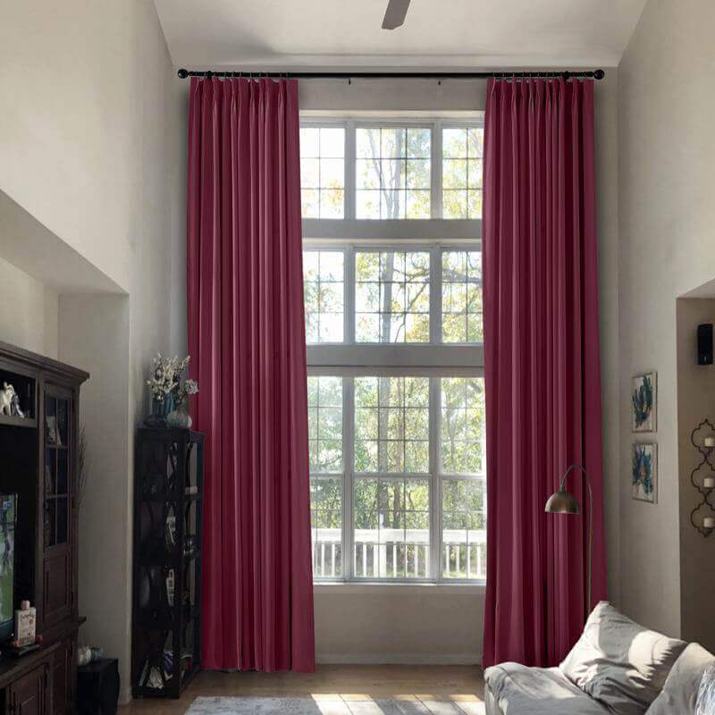 long drapes for living room