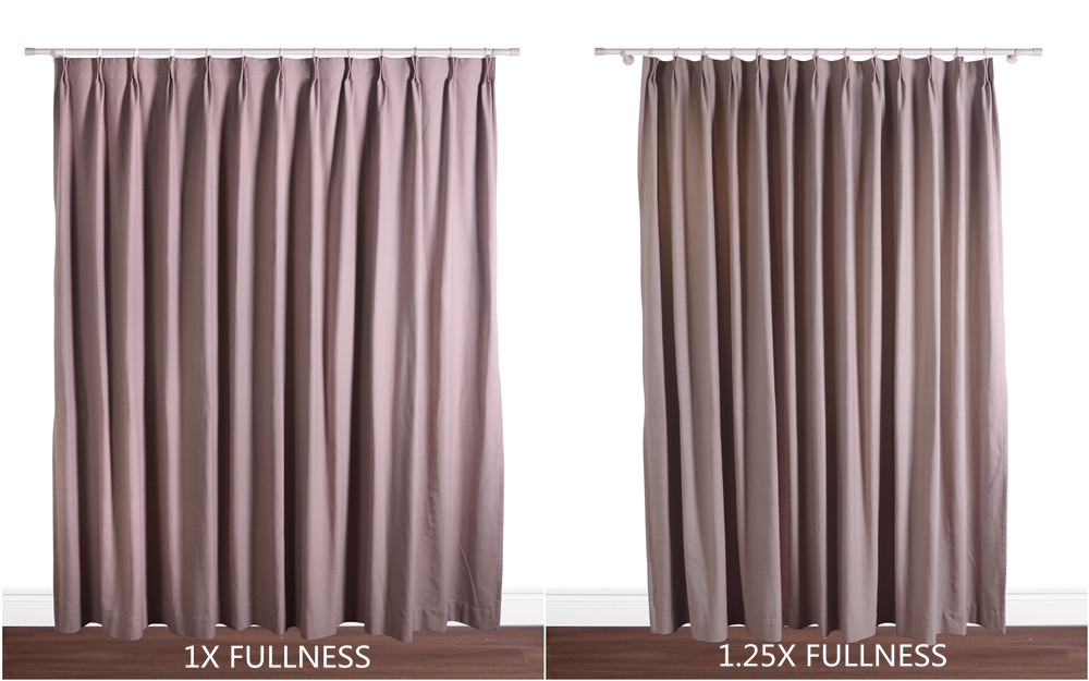 curtain fullness