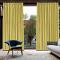Pinch Pleat Room Darkening Blackout Curtain with Liner Capri