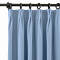 Pinch Pleat Room Darkening Blackout Curtain with Liner Capri